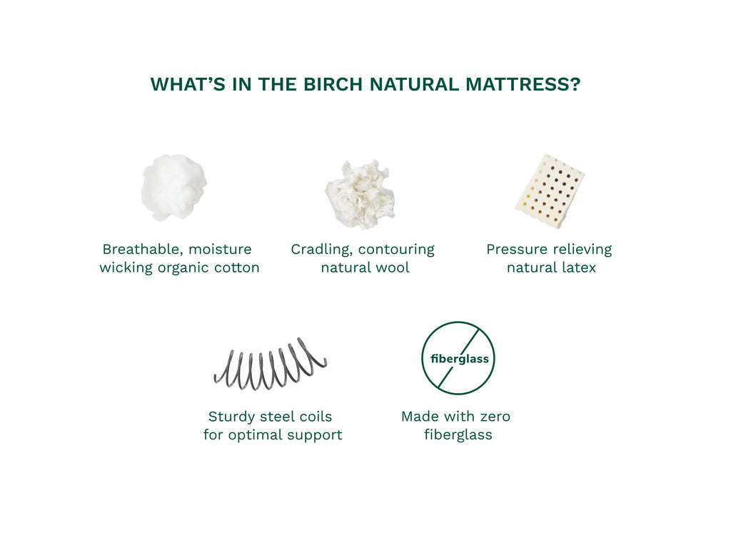 Helix Birch Natural Mattress