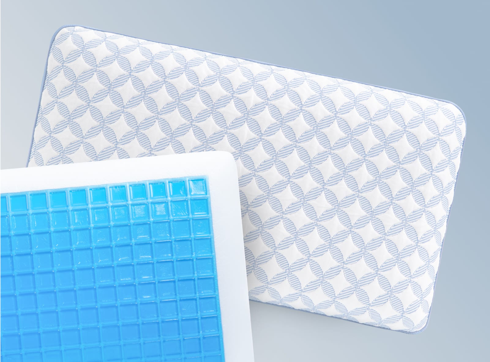 Helix Cooling Memory Foam Pillow