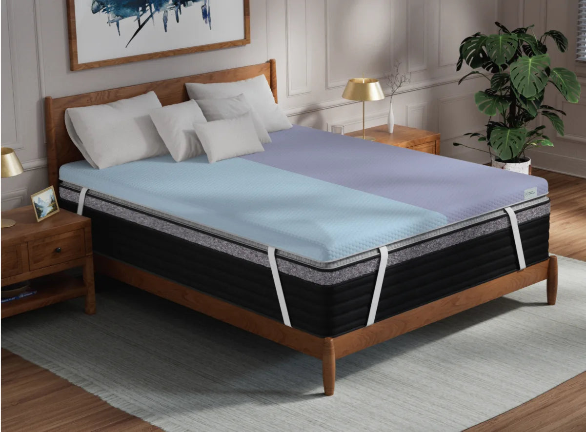 Helix Dual Comfort Mattress Topper with GlacioTex