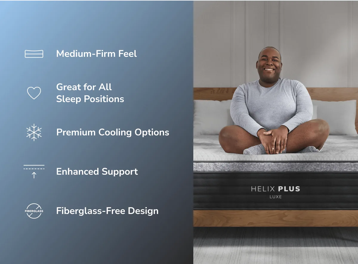 Helix Plus Luxe with TENCEL™ Cover