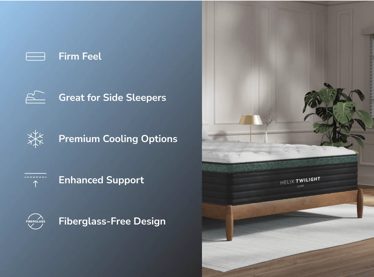Helix Twilight Luxe with TENCEL™ Cover and Luxe Layer