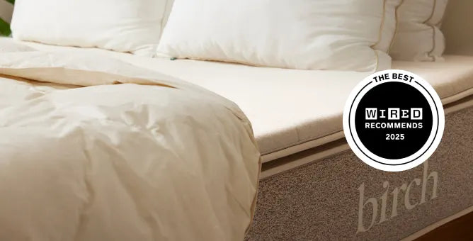 Helix Birch Plush Organic Mattress Topper